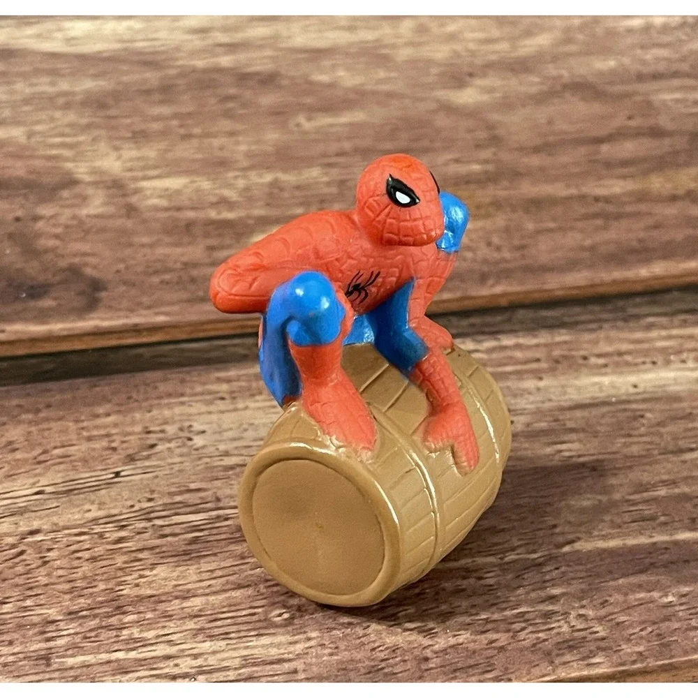 Spider-Man Sitting on a Barrel Vinyl 2.5